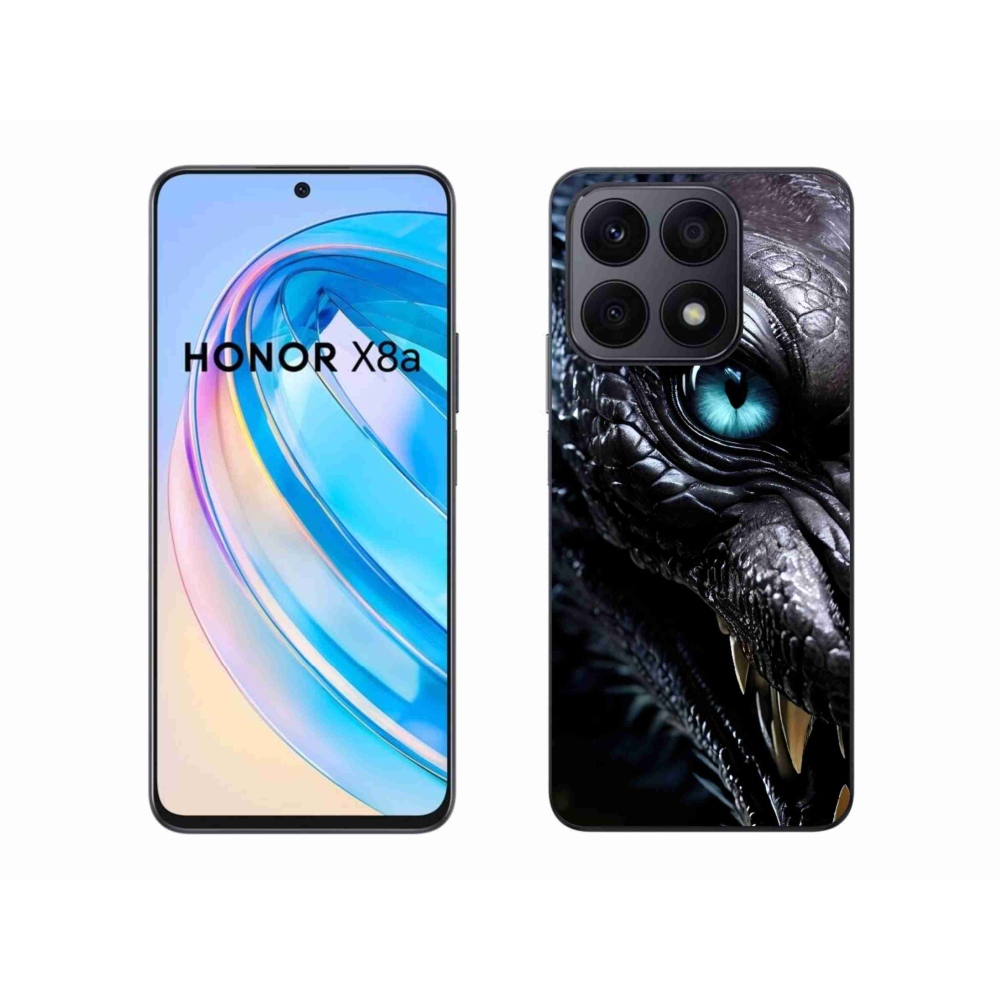 Gélový kryt mmCase na Honor X8a - dračí pohľad