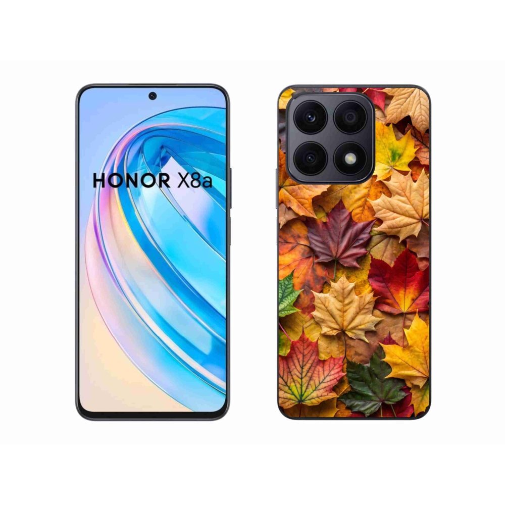 Gélový kryt mmCase na Honor X8a - javorové listy 2
