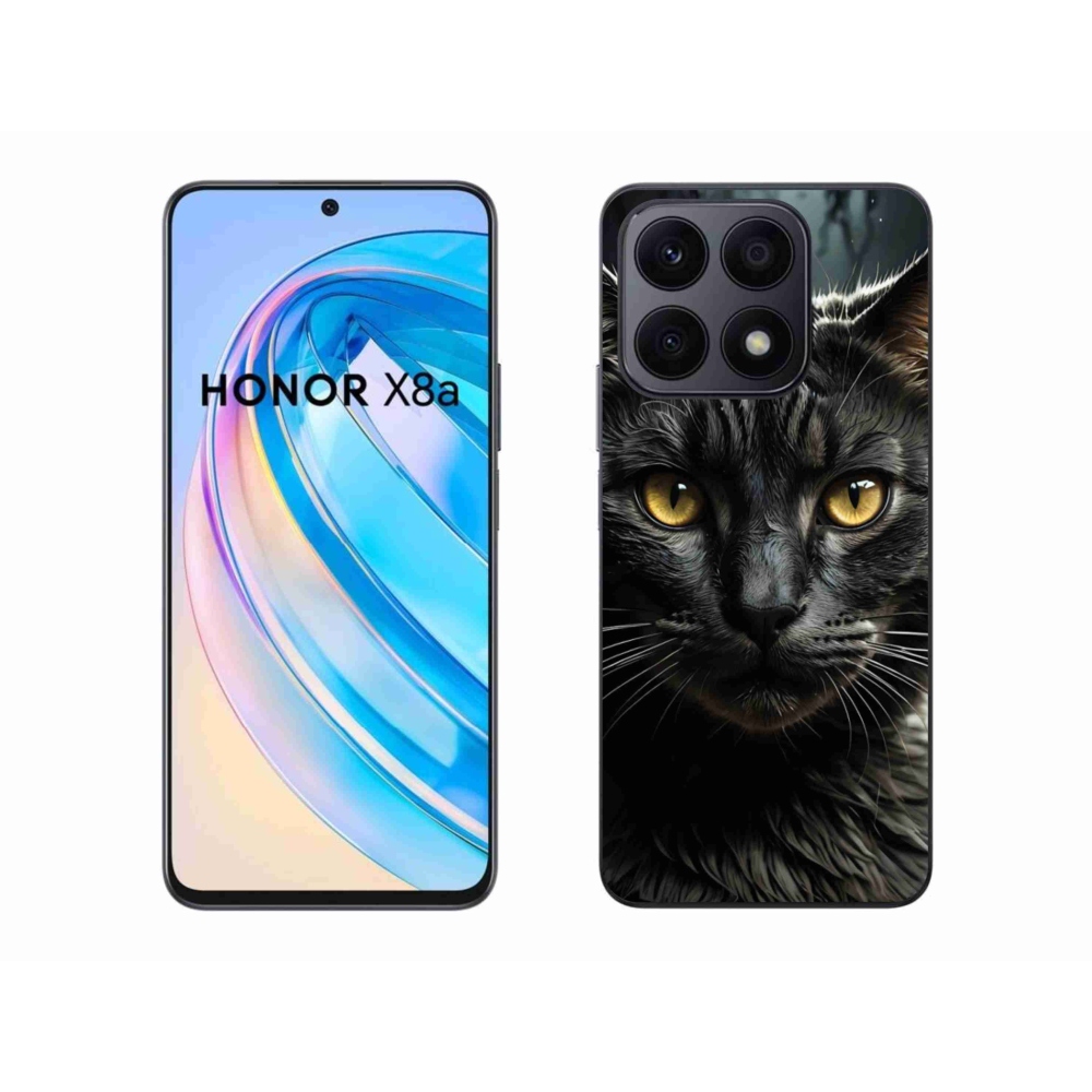 Gélový kryt mmCase na Honor X8a - mačacie pohľad 3