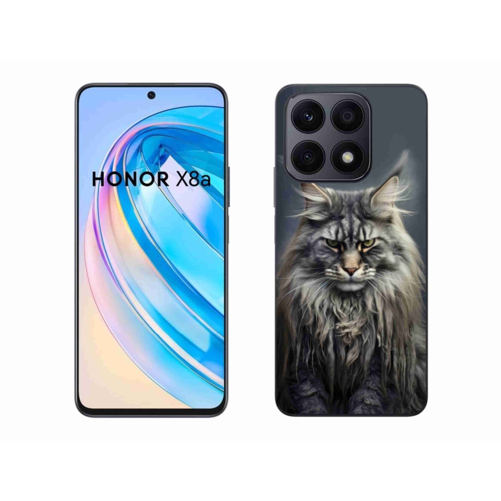 Gélový kryt mmCase na Honor X8a - mačacie pohľad 4