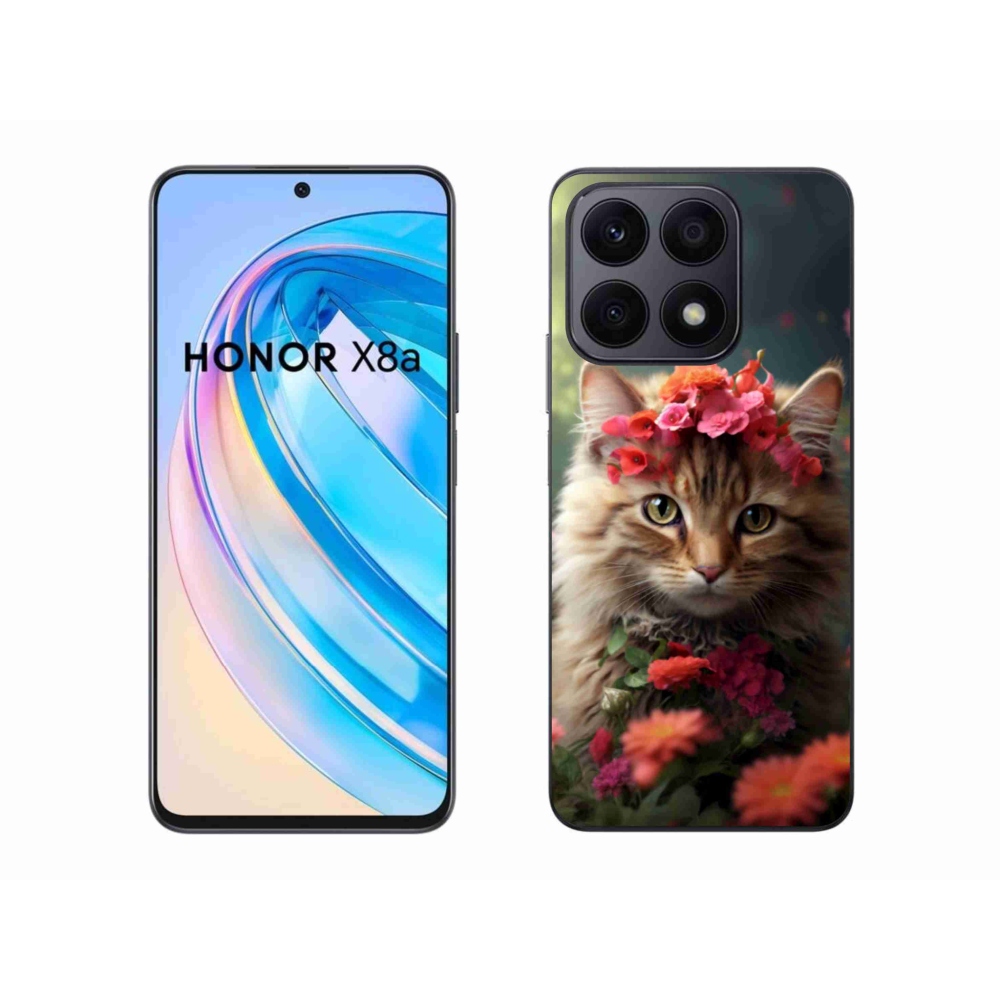 Gélový kryt mmCase na Honor X8a - mačacia princezná