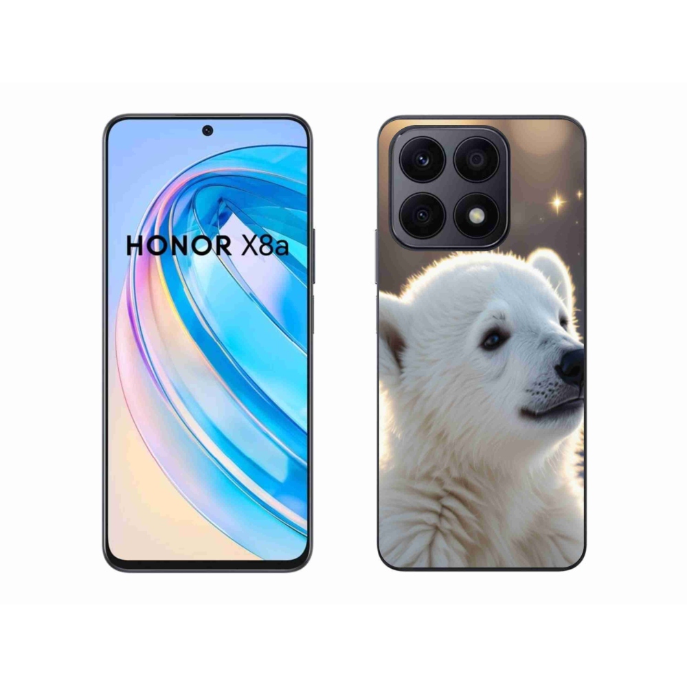 Gélový kryt mmCase na Honor X8a - ľadový medveď