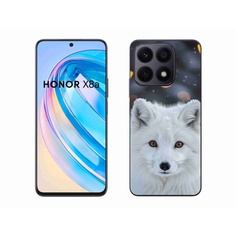 Gélový kryt mmCase na Honor X8a - líška polárna