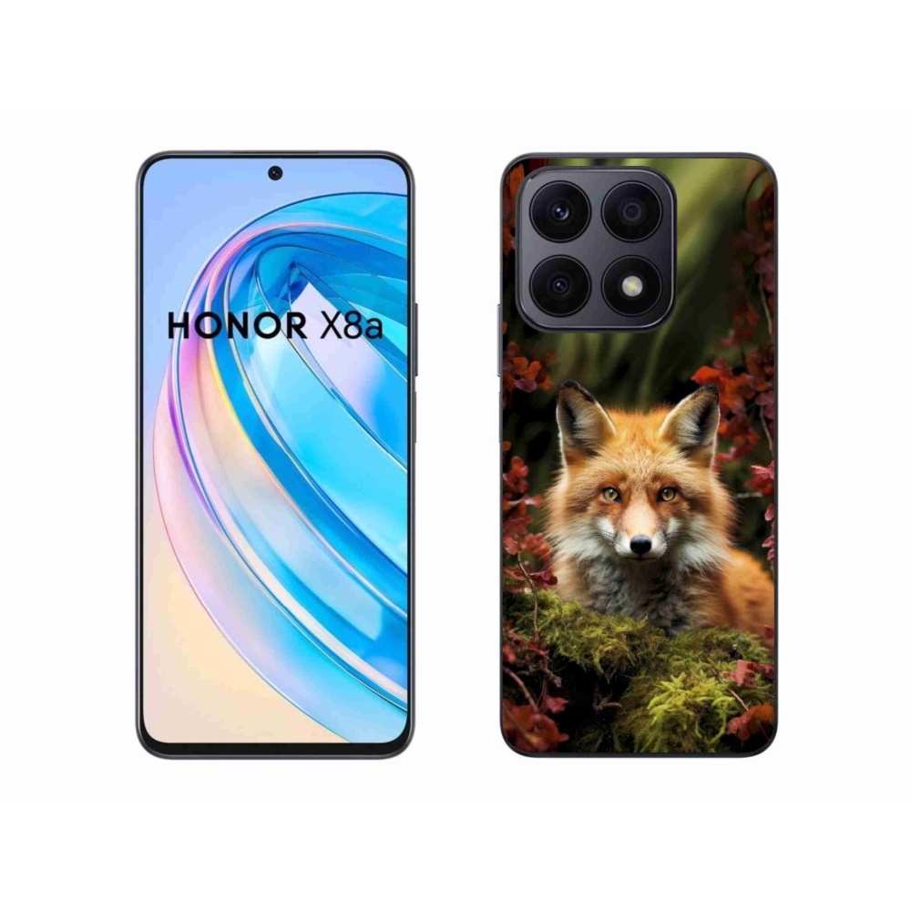 Gélový kryt mmCase na Honor X8a - líška v lese