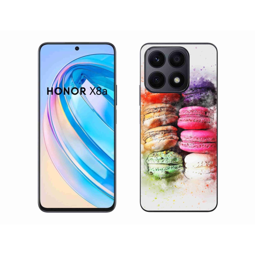 Gélový kryt mmCase na Honor X8a - makrónky