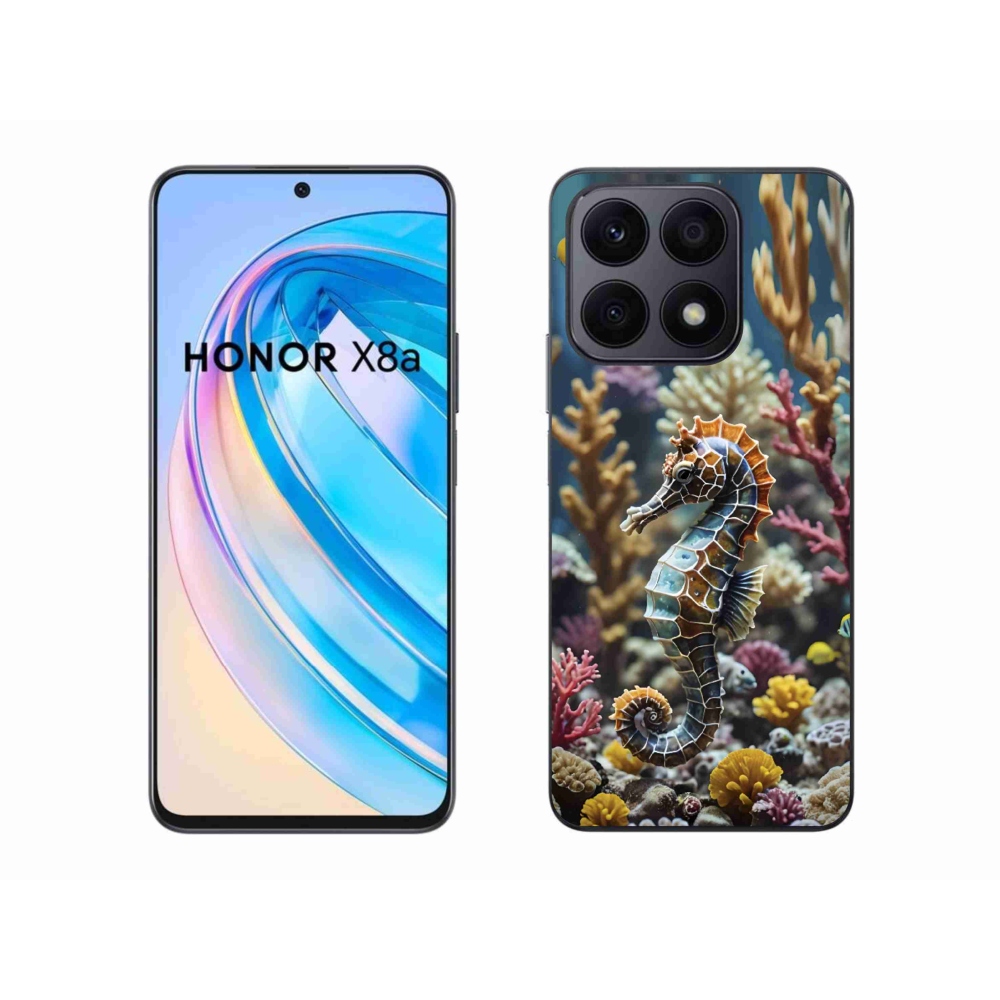 Gélový kryt mmCase na Honor X8a - morský koník 2
