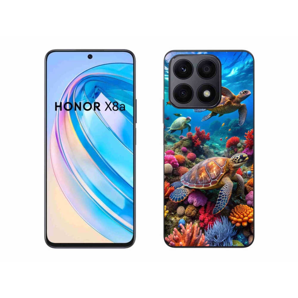 Gélový kryt mmCase na Honor X8a - morský svet 2