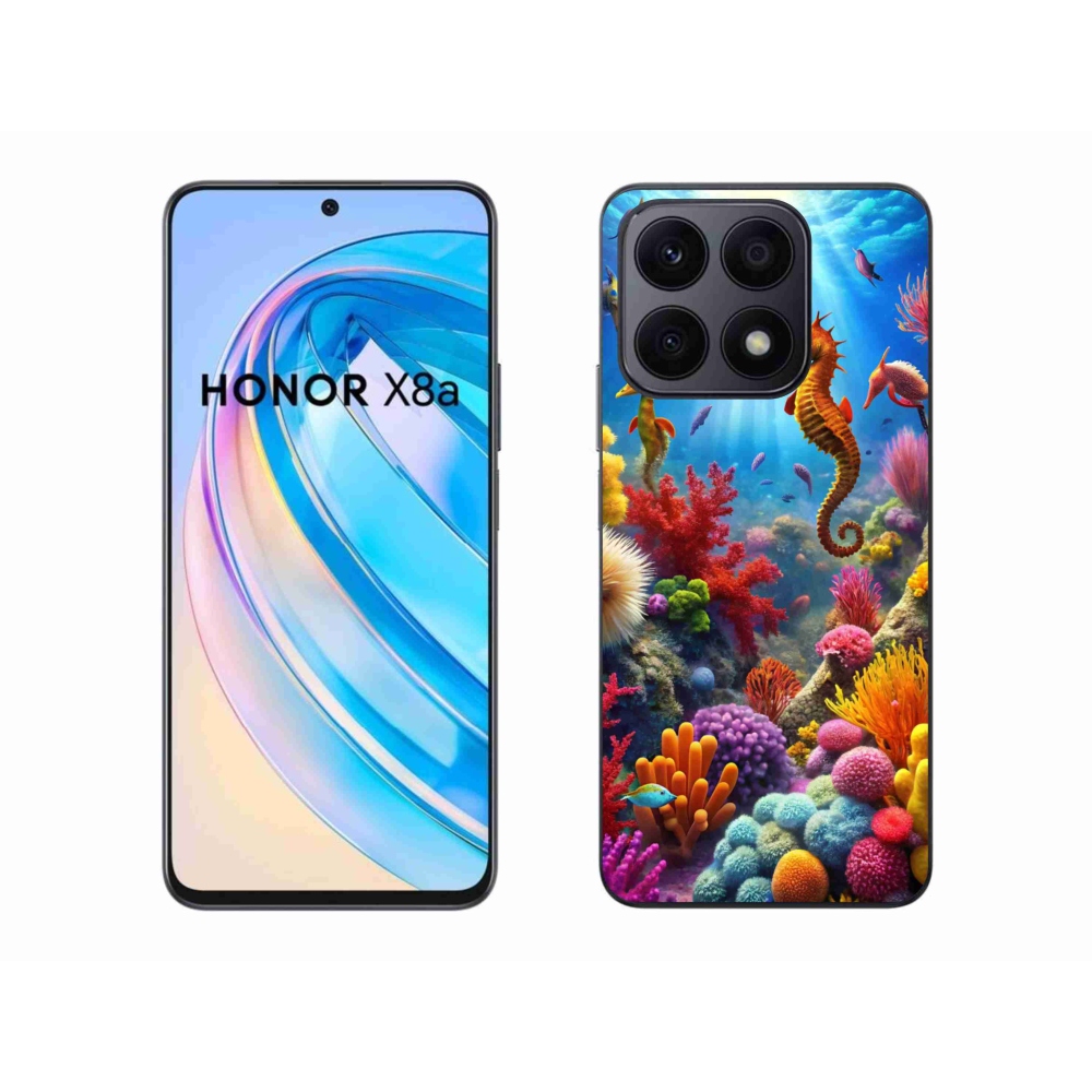 Gélový kryt mmCase na Honor X8a - morský svet 3
