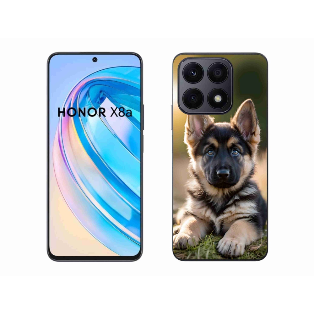 Gélový kryt mmCase na Honor X8a - nemecký ovčiak v prírode
