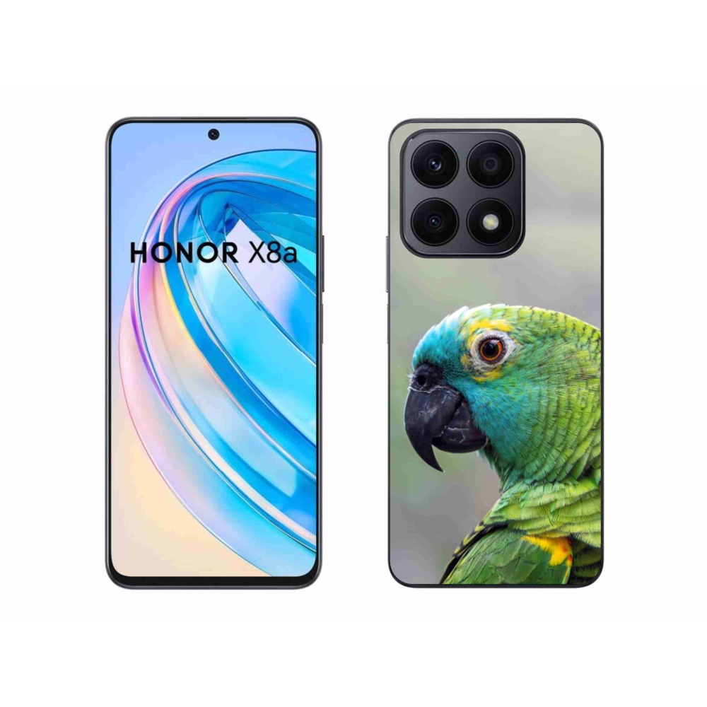 Gélový kryt mmCase na Honor X8a - papagáj amazoňan