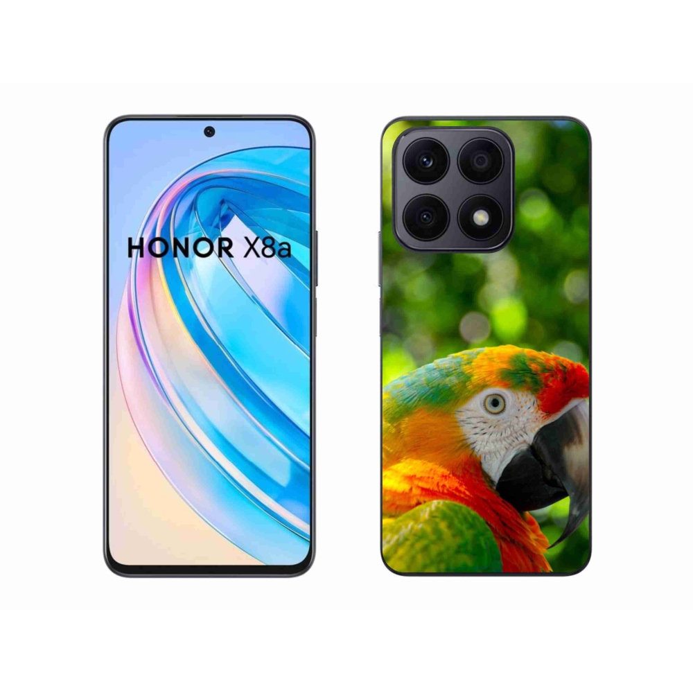 Gélový kryt mmCase na Honor X8a - papagáj ara 3