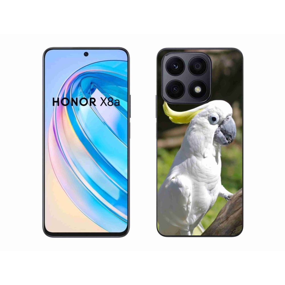 Gélový kryt mmCase na Honor X8a - papagáj kakadu 2