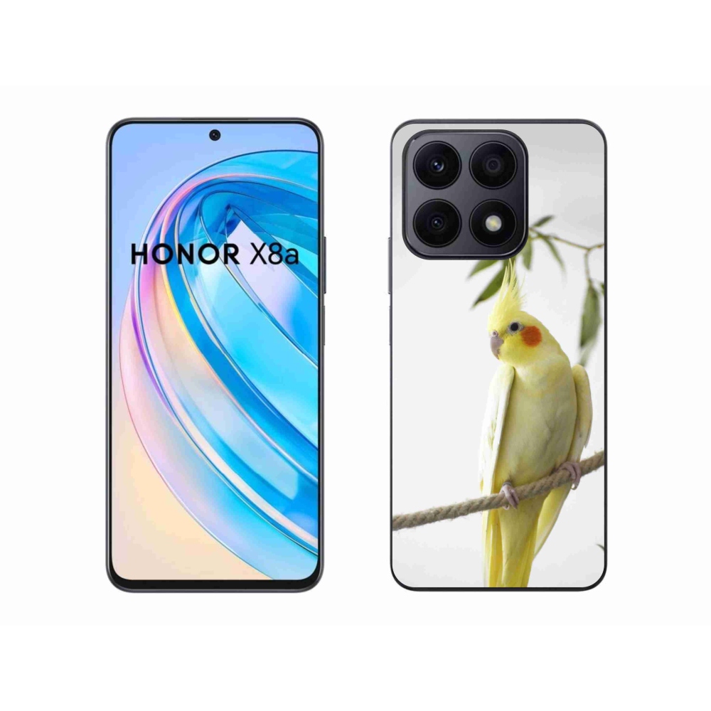 Gélový kryt mmCase na Honor X8a - papagáj korela chocholatá