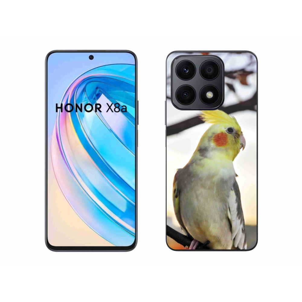 Gélový kryt mmCase na Honor X8a - papagáj korela