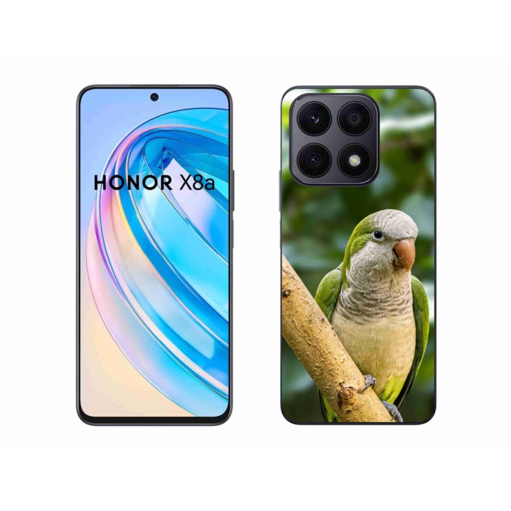 Gélový kryt mmCase na Honor X8a - papagáj mníšok