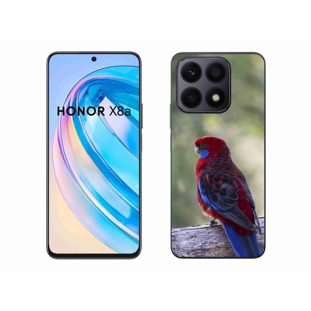 Gélový kryt mmCase na Honor X8a - papagáj rosela