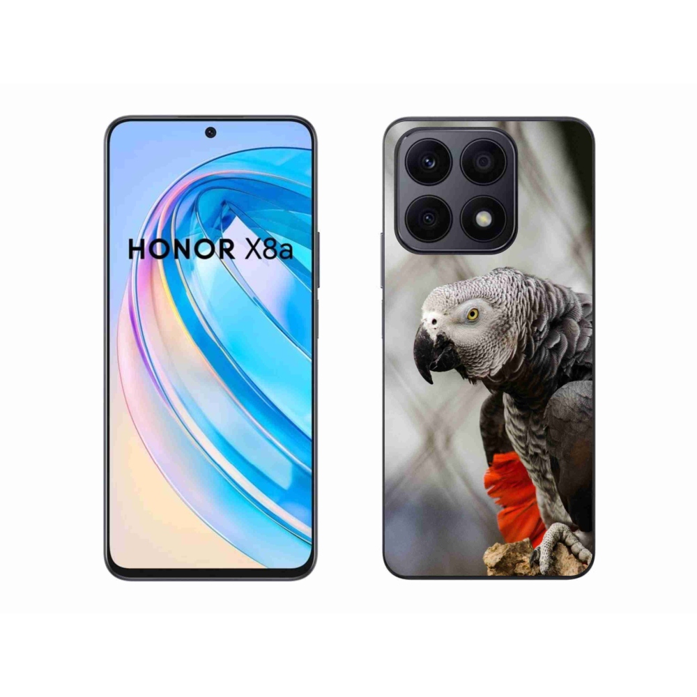 Gélový kryt mmCase na Honor X8a - papagáj žako 3