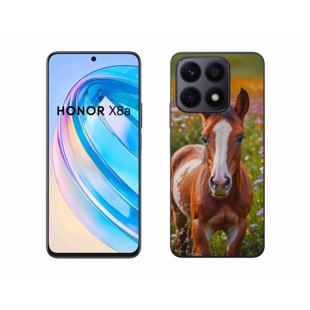 Gélový kryt mmCase na Honor X8a - roztomilé žriebä