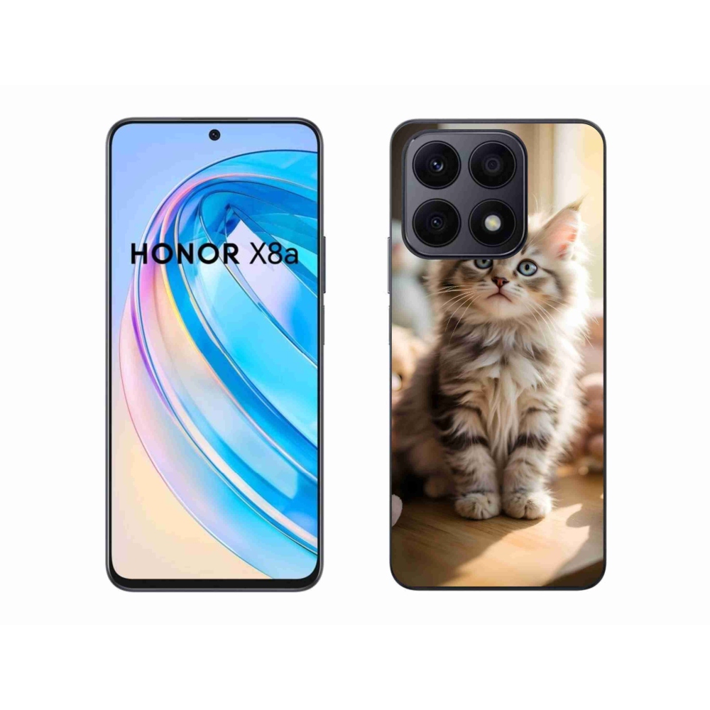 Gélový kryt mmCase na Honor X8a - roztomilé mačiatko 10