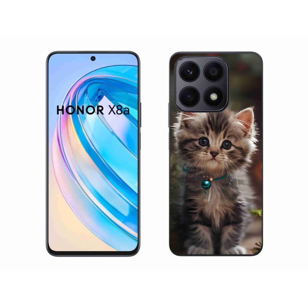 Gélový kryt mmCase na Honor X8a - roztomilé mačiatko 11