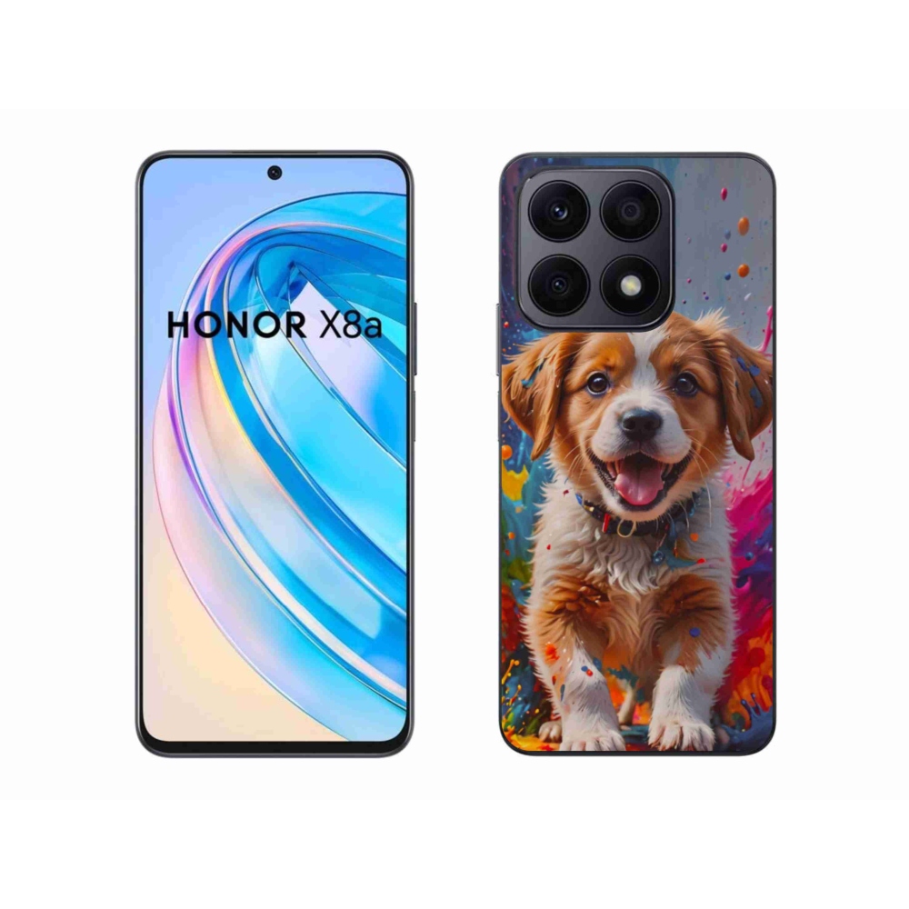 Gélový kryt mmCase na Honor X8a - roztomilé šteňa 3