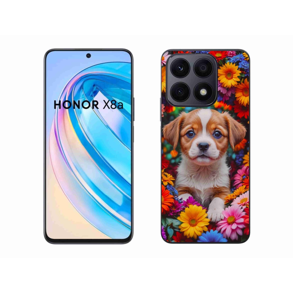 Gélový kryt mmCase na Honor X8a - roztomilé šteňa
