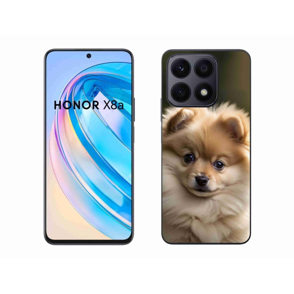 Gélový kryt mmCase na Honor X8a - roztomilý pomeranian 2