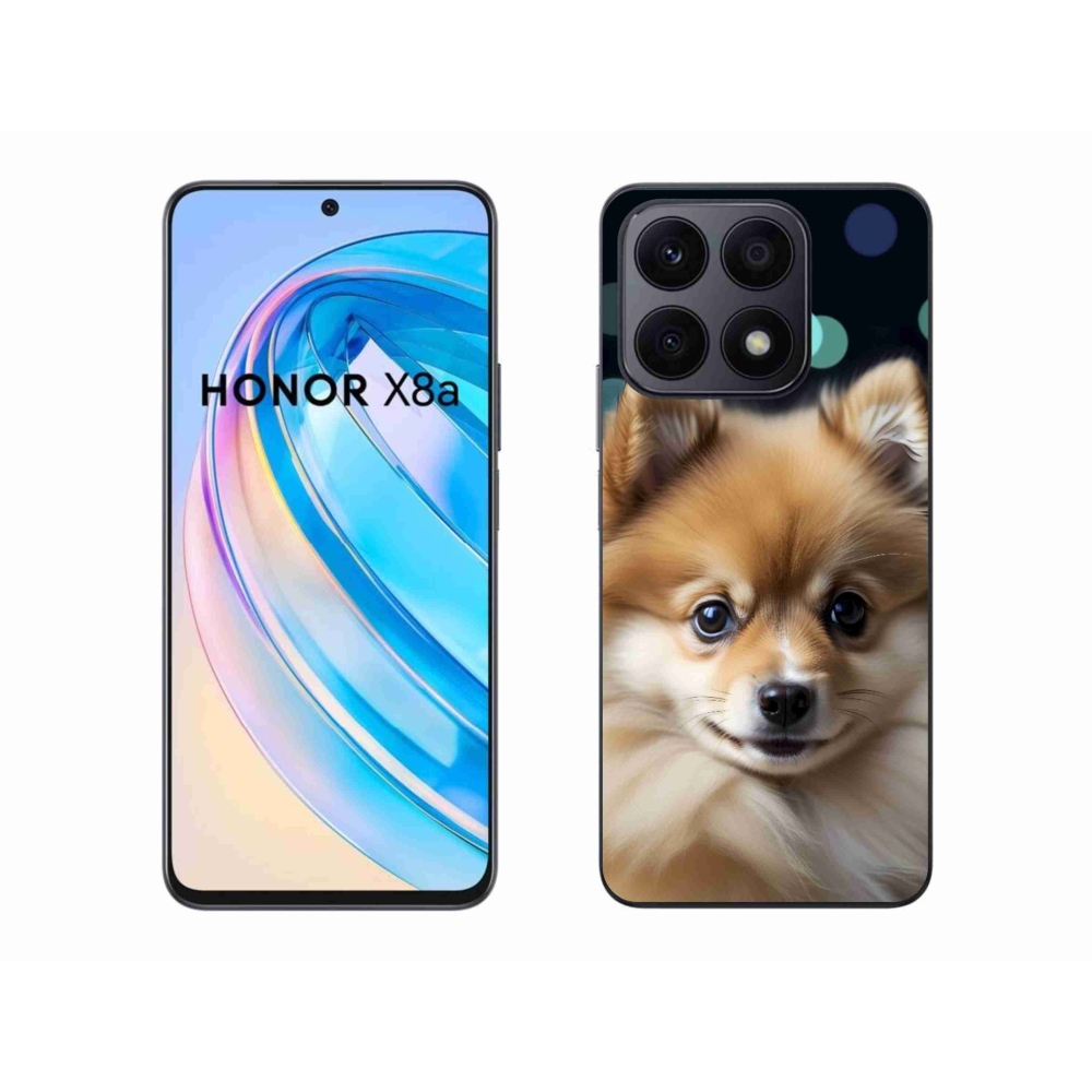 Gélový kryt mmCase na Honor X8a - roztomilý pomeranian