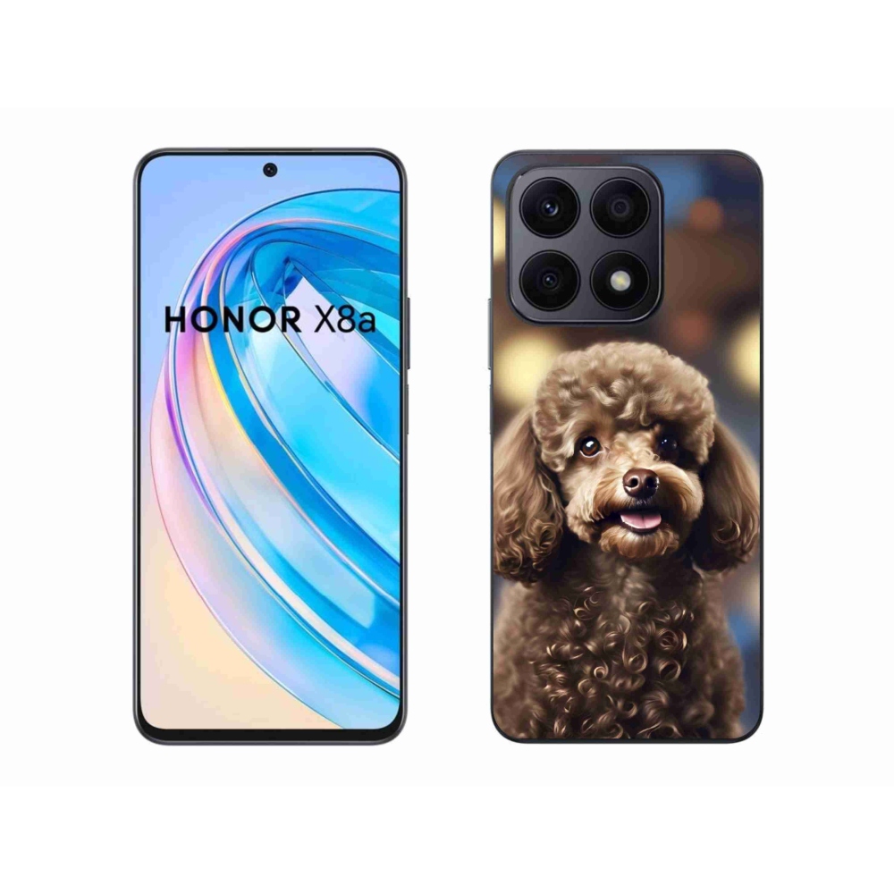 Gélový kryt mmCase na Honor X8a - roztomilý pudel