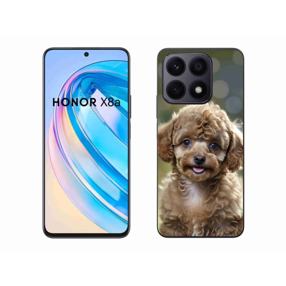 Gélový kryt mmCase na Honor X8a - roztomilý pudel