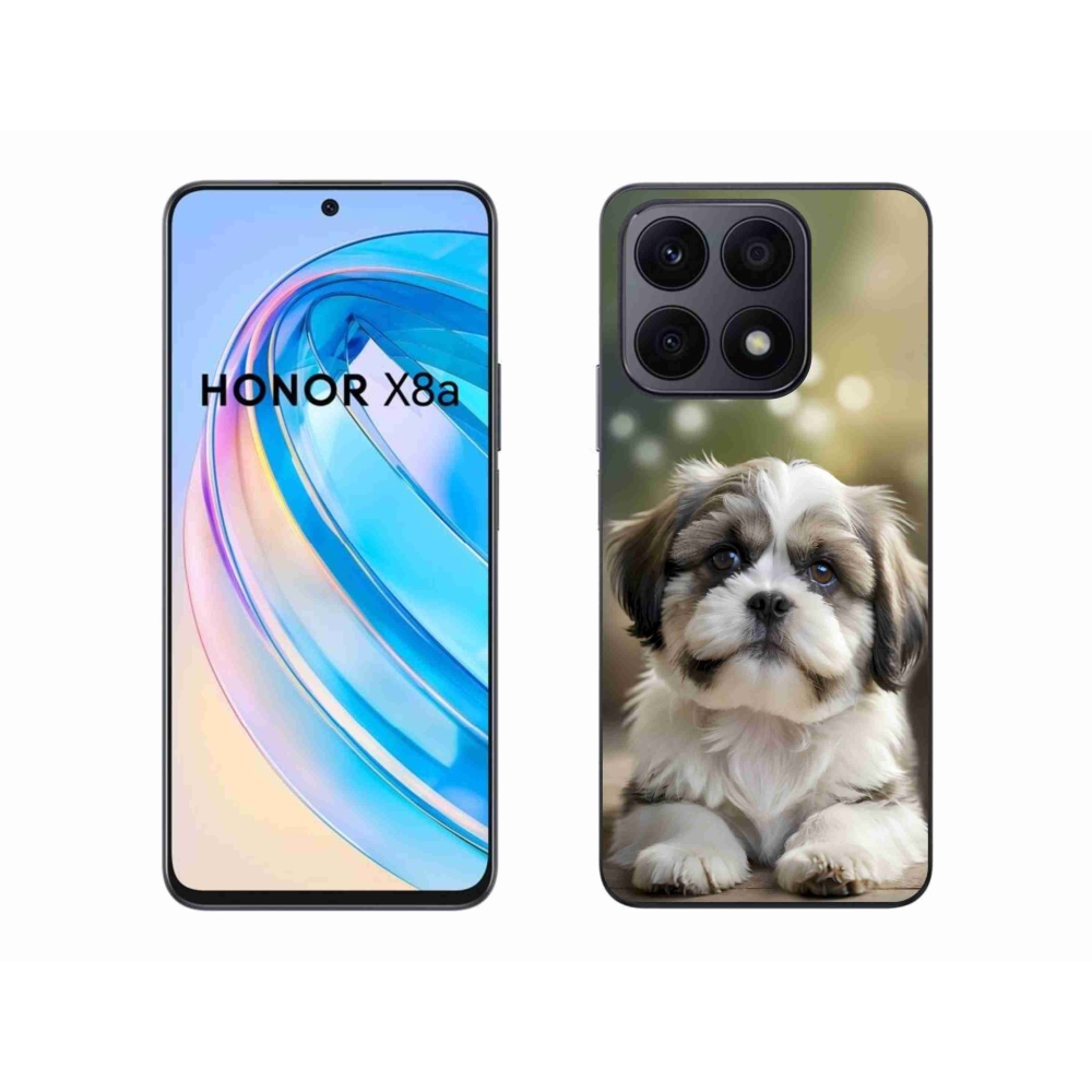 Gélový kryt mmCase na Honor X8a - roztomilý shih-tzu