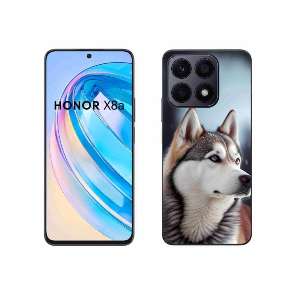 Gélový kryt mmCase na Honor X8a - sibírsky husky