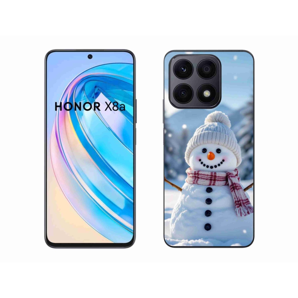 Gélový kryt mmCase na Honor X8a - snehuliak 3
