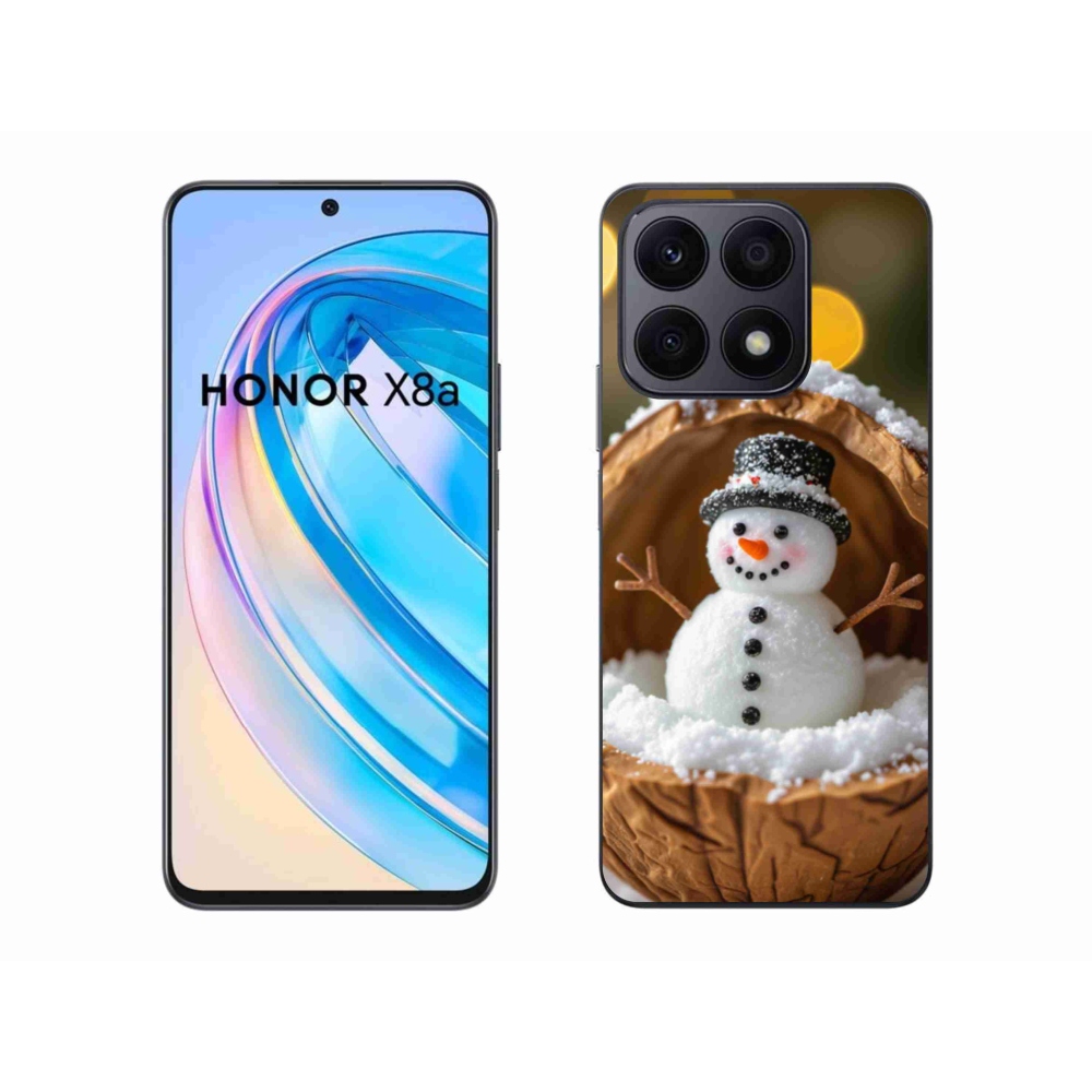 Gélový kryt mmCase na Honor X8a - snehuliak 4