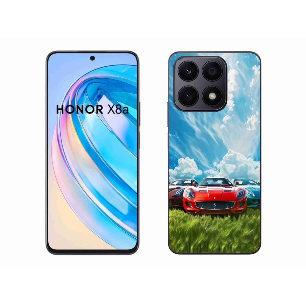 Gélový kryt mmCase na Honor X8a - športové vozidlá