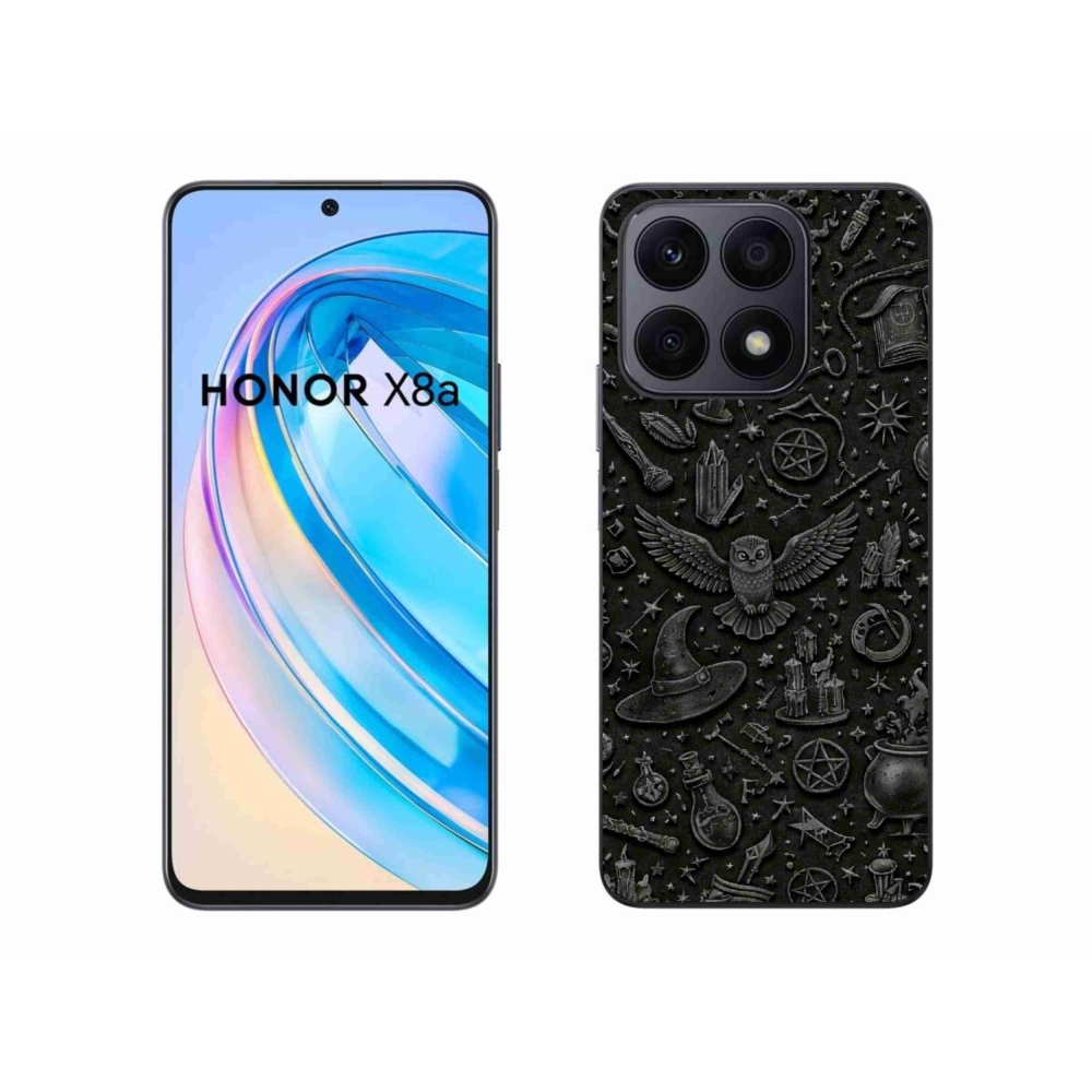 Gélový kryt mmCase na Honor X8a - tmavý magický svet