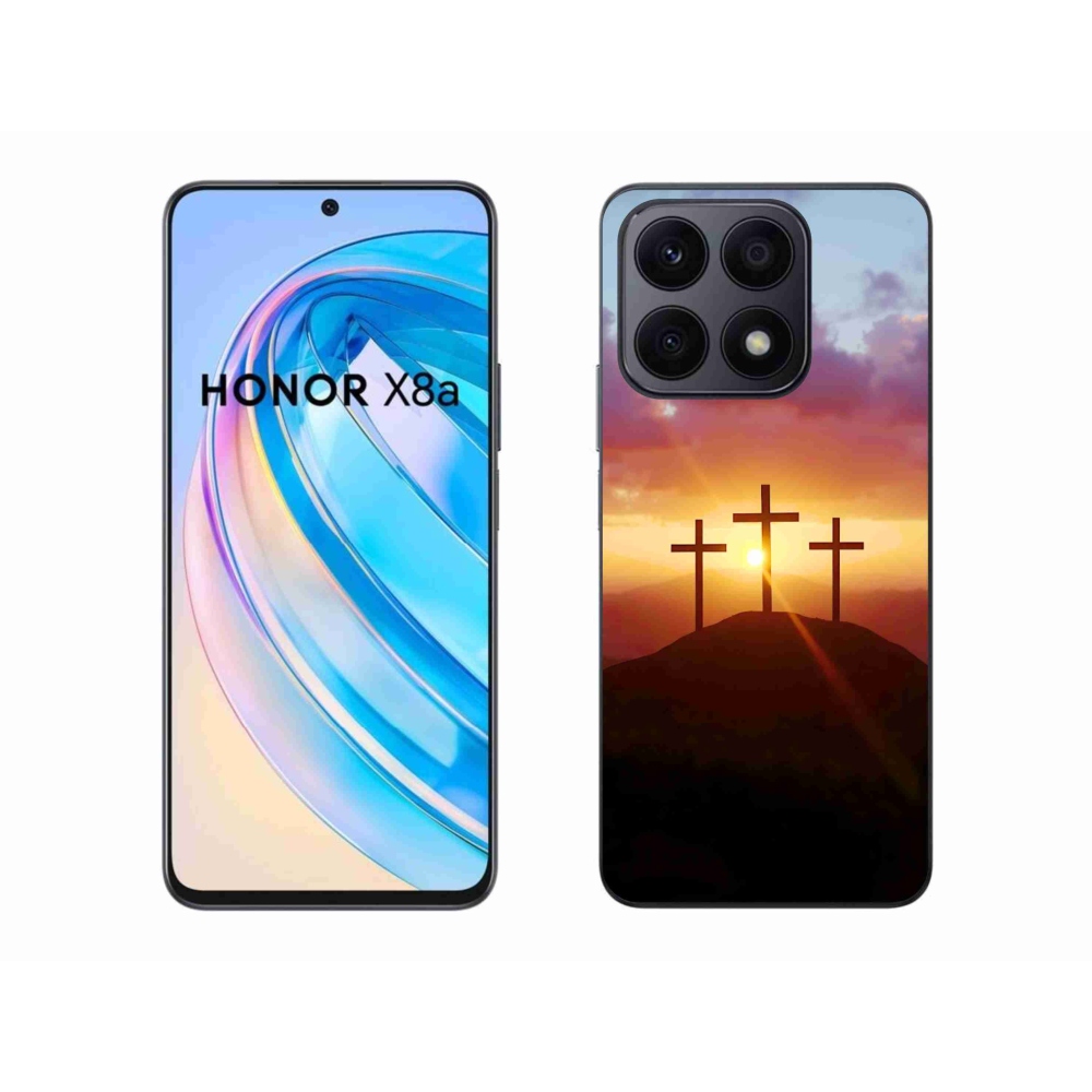 Gélový kryt mmCase na Honor X8a - tri kríža