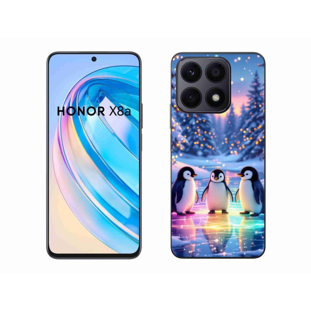 Gélový kryt mmCase na Honor X8a - tučniaky
