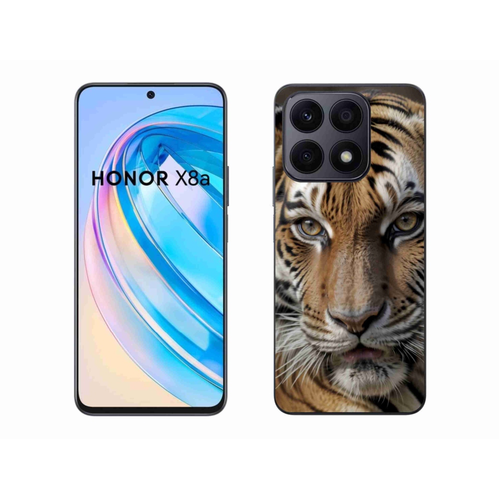 Gélový kryt mmCase na Honor X8a - tigrie pohľad