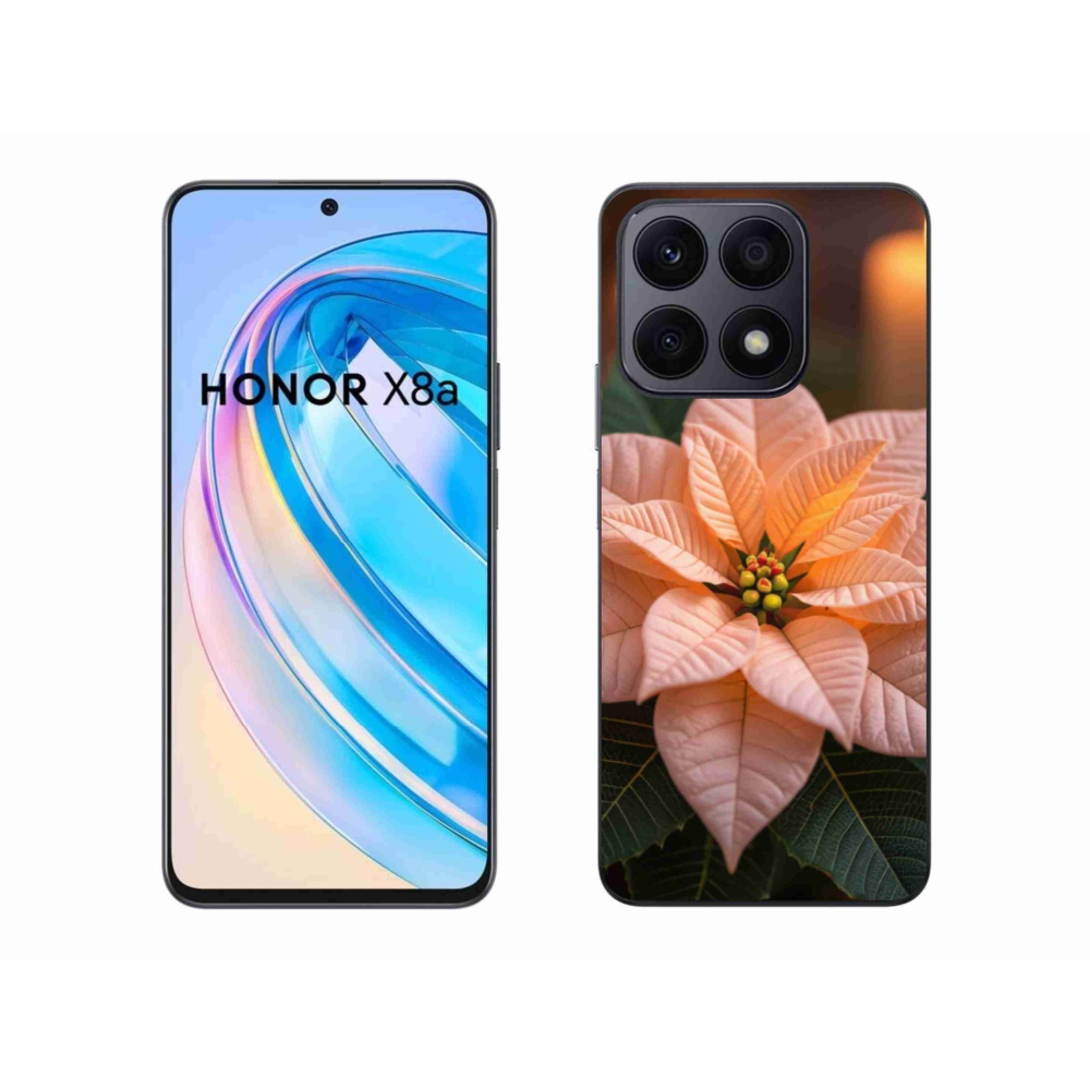 Gélový kryt mmCase na Honor X8a - vianočná hviezda