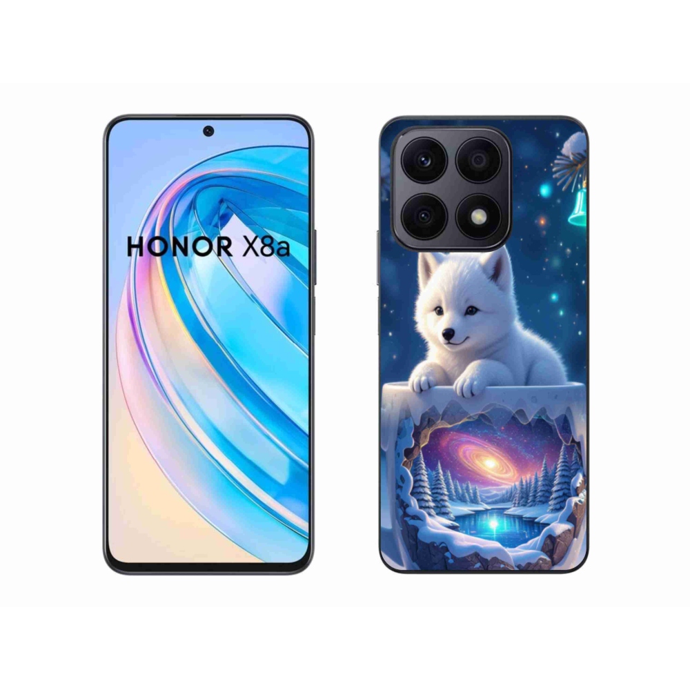 Gélový kryt mmCase na Honor X8a - vianočné šteňa