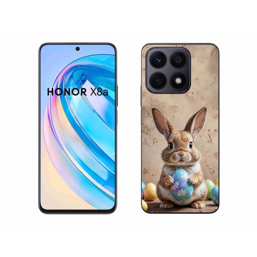 Gélový kryt mmCase na Honor X8a - veľkonočný zajačik