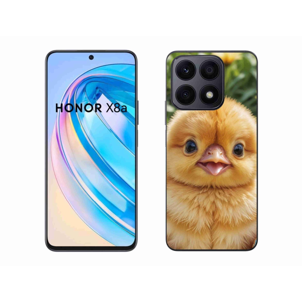Gélový kryt mmCase na Honor X8a - veselé kuriatko