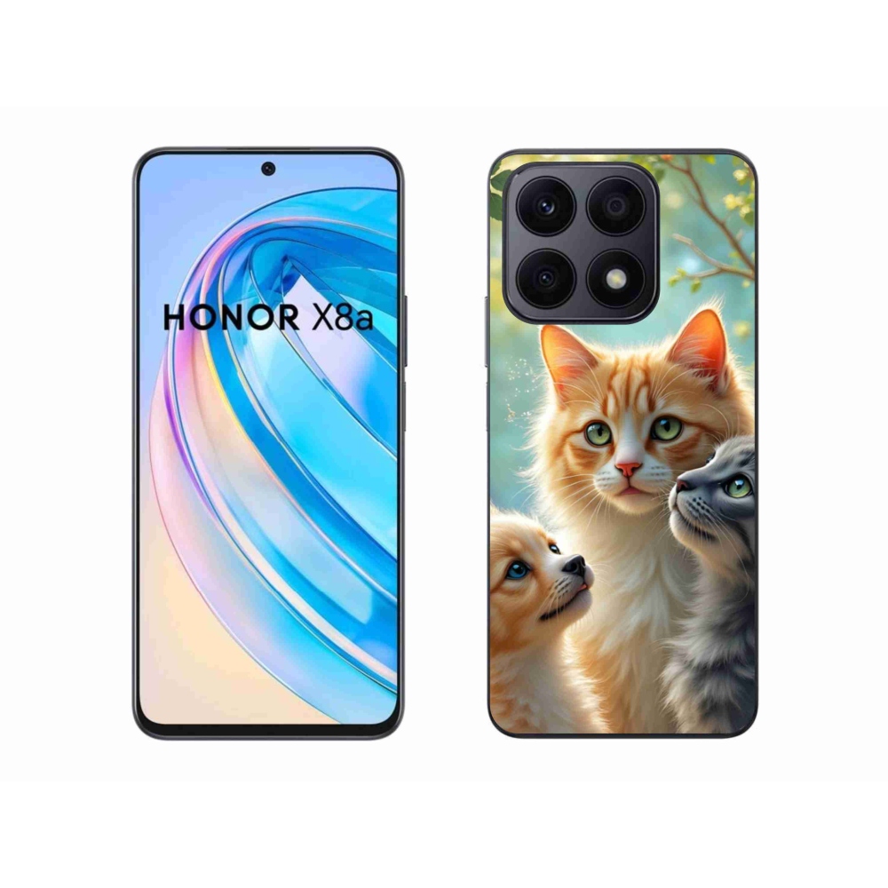 Gélový kryt mmCase na Honor X8a - zvieracie priateľstvo 2