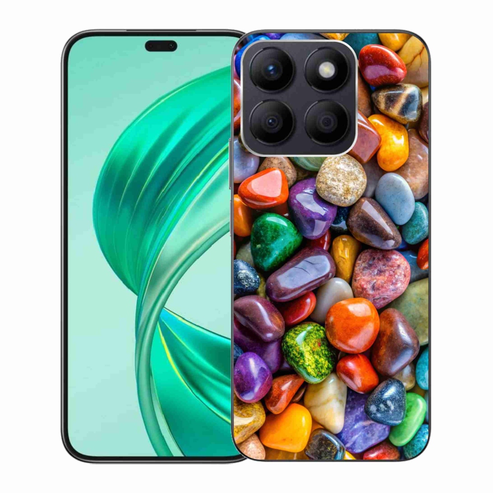 Gélový kryt mmCase na Honor X8b - farebné kamienky