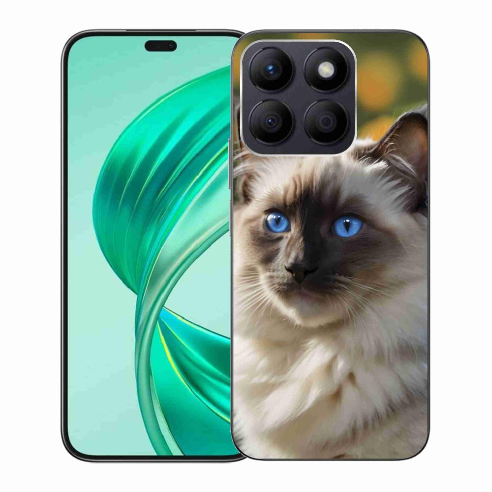 Gélový kryt mmCase na Honor X8b - biely ragdoll