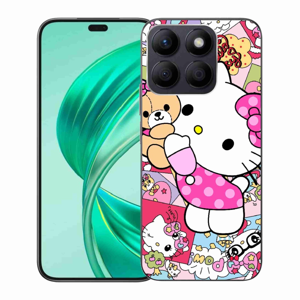 Gélový kryt mmCase na Honor X8b - cute kitty