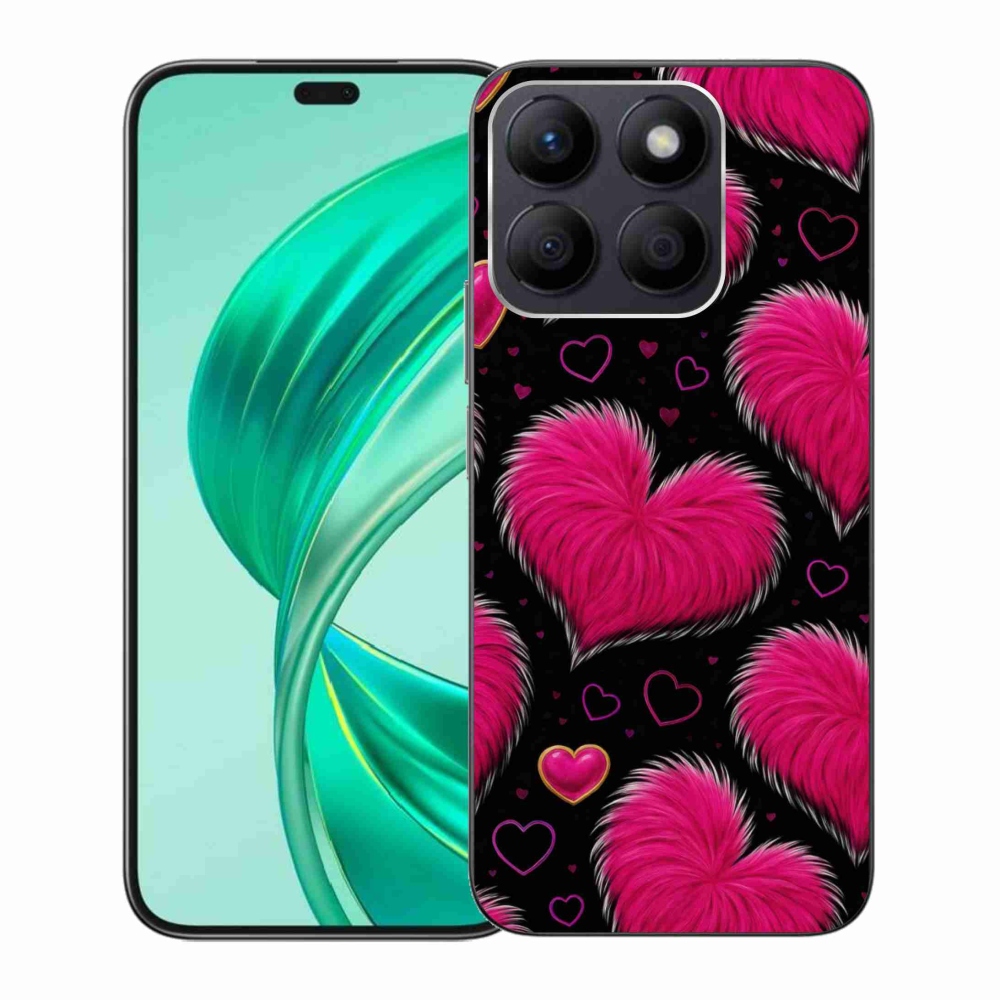 Gélový kryt mmCase na Honor X8b - hebké srdce