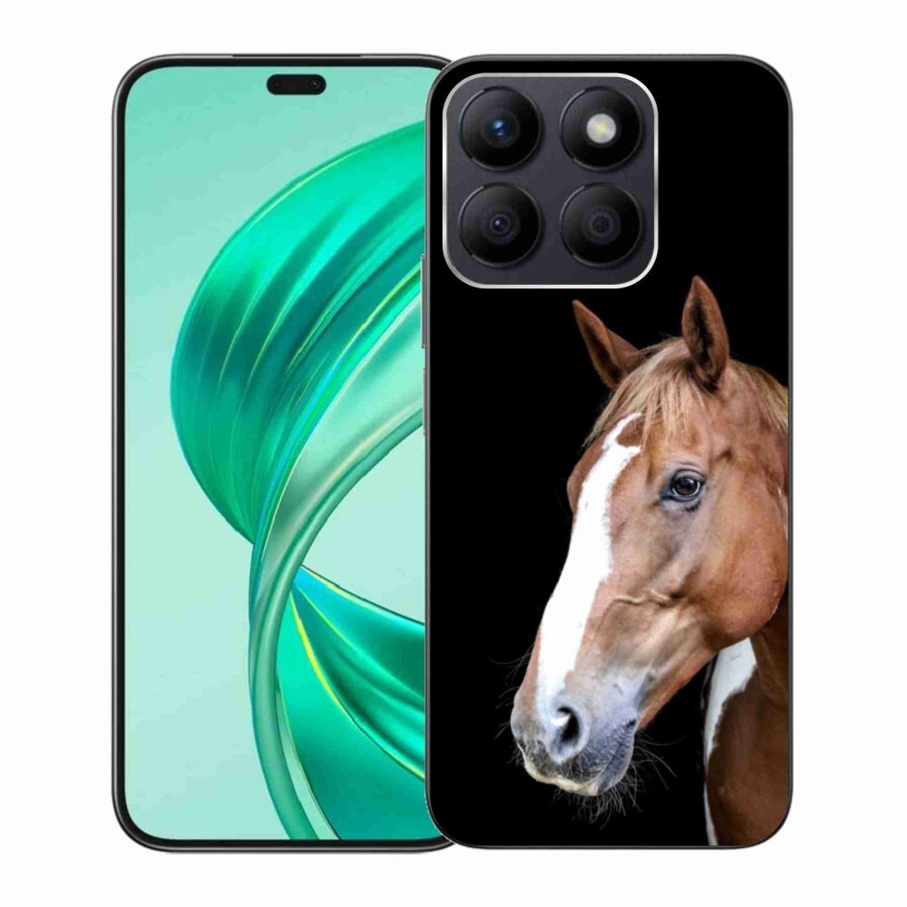 Gélový kryt mmCase na Honor X8b - hnedý kôň 3