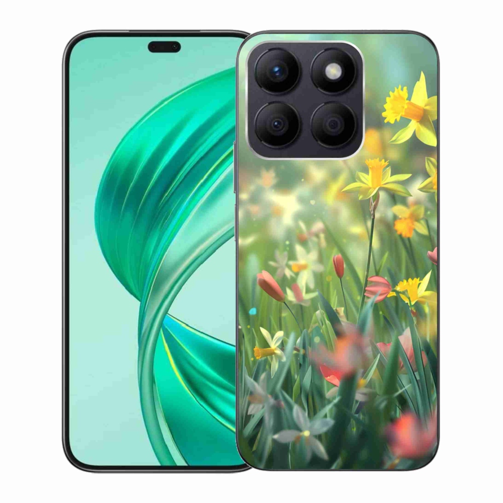 Gélový kryt mmCase na Honor X8b - jarné kvety